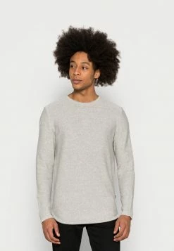 Only & Sons JONAS CREW - Jumper - Light Grey Melange