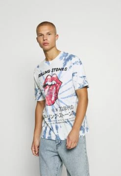 Only & Sons Print T-shirt - White/tie Dye