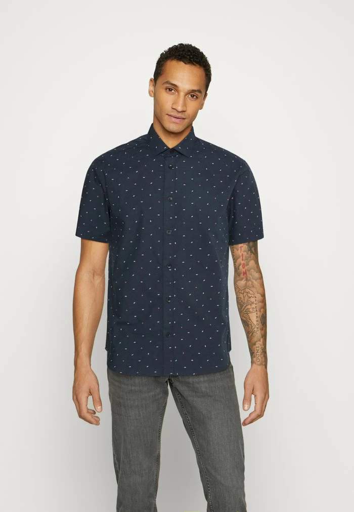 Only & Sons ONSSANE DITSY - Shirt - Dark Navy 3 Only & Sons ONSSANE DITSY - Shirt - Dark Navy