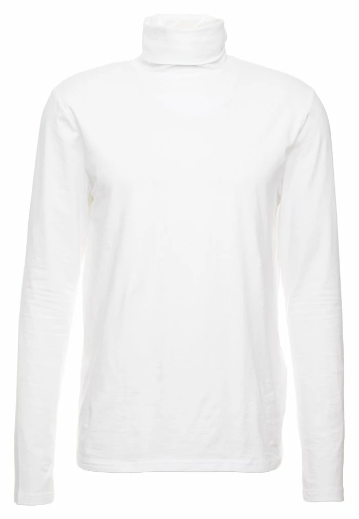 Only & Sons ONSMICHAN SLIM ROLLNECK TEE - Long Sleeved Top - White 6 Only & Sons ONSMICHAN SLIM ROLLNECK TEE - Long Sleeved Top - White - Image 4