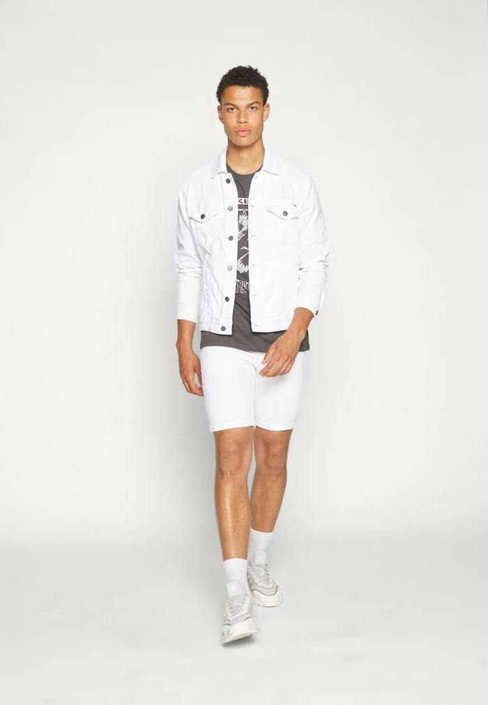 Only & Sons ONSPLY - Denim Shorts - White 4 Only & Sons ONSPLY - Denim Shorts - White - Image 2