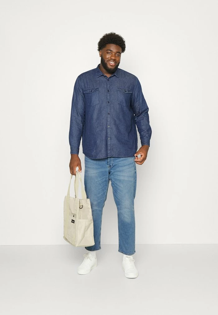 Only & Sons ONSAVI BEAM - Relaxed Fit Jeans - Blue Denim 4 Only & Sons ONSAVI BEAM - Relaxed Fit Jeans - Blue Denim - Image 2