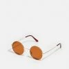 Only & Sons ONSSUNGLASSES ROUND UNISEX - Sunglasses - Chocolate Brown/gold-coloured -Only & Sons shop 318d00668eed498483e136f5a2c2df11
