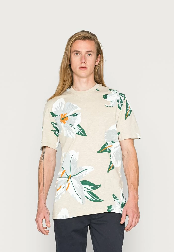 Only & Sons ONSKLOP FLORAL TEE - Print T-shirt - Beige 3 Only & Sons ONSKLOP FLORAL TEE - Print T-shirt - Beige