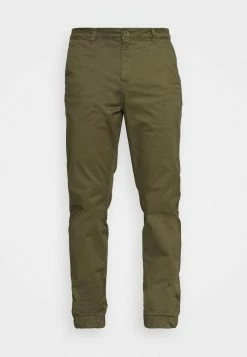 Only & Sons ONSCAM AGED CUFF - Trousers - Olive Night -Only & Sons shop 3251fbbebe354e0598a0250c4fbaa8ae