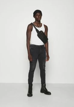 Only & Sons ONSLOOM LIFE - Slim Fit Jeans - Black Denim -Only & Sons shop 34f71da8a35943e981e915c40189fe37