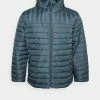 Only & Sons ONSPIET QUILTED HOOD JACKET - Light Jacket - Dark Slate