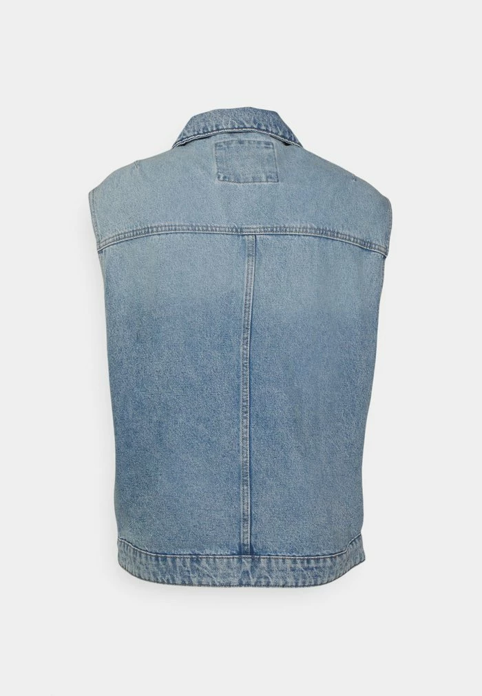 Only & Sons ONSRICK TRUCK - Waistcoat - Blue Denim 4 Only & Sons ONSRICK TRUCK - Waistcoat - Blue Denim - Image 2