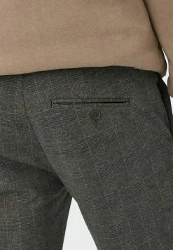 Only & Sons ONSMARK CHECK PANTS - Trousers - Slate Black -Only & Sons shop 3648854512914ac0be2be2cd137f5324