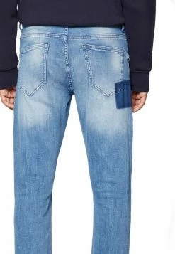 Only & Sons ONSLOOM SLIM MID BLOCK - Slim Fit Jeans - Medium Blue Denim -Only & Sons shop 3649089ac3ec47468a70574a20bb0239