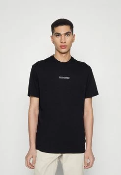 Only & Sons ONSMUSK LIFE REG LOGO - Print T-shirt - Black