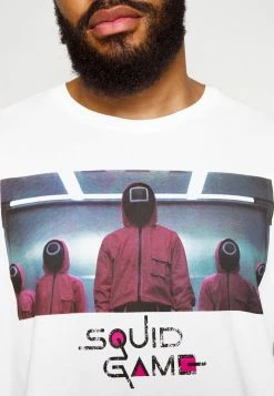 Only & Sons ONSSQUIDGAME - Print T-shirt - White -Only & Sons shop 389d0c1e909c4409ada0e19a2ec8bb00