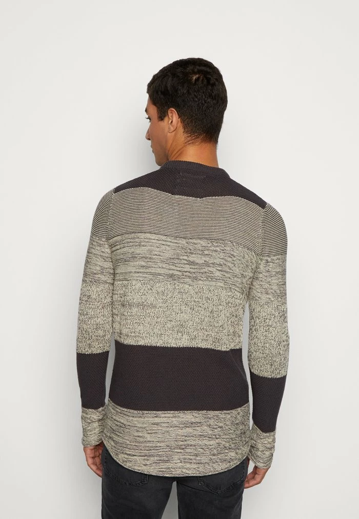 Only & Sons ONSJOE LONGY BLOCK - Jumper - Obsidian 5 Only & Sons ONSJOE LONGY BLOCK - Jumper - Obsidian - Image 3