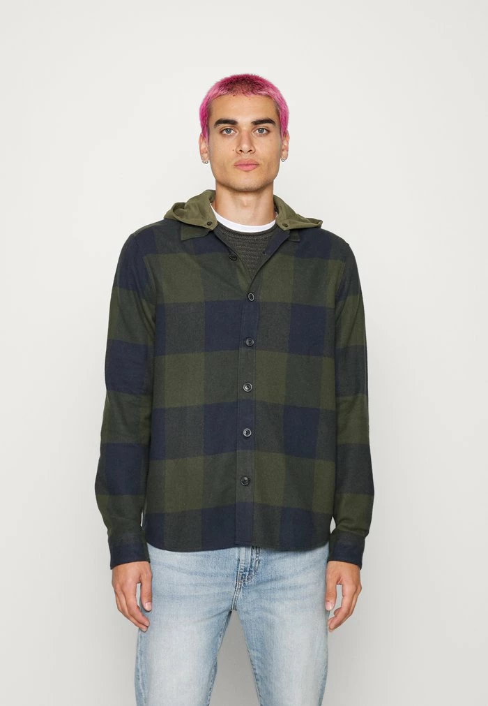 Only & Sons ONSLAIN LIFE CHECK HOODIE - Summer Jacket - Peat 3 Only & Sons ONSLAIN LIFE CHECK HOODIE - Summer Jacket - Peat