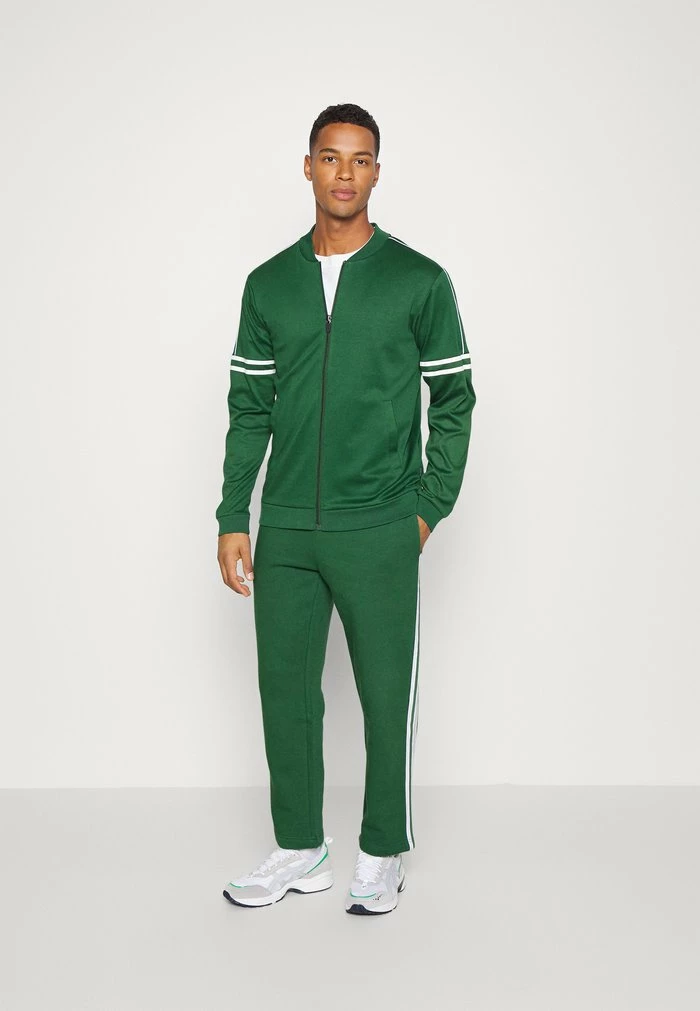 Only & Sons ONSSQUID UNISEX - Training Jacket - Dark Green 4 Only & Sons ONSSQUID UNISEX - Training Jacket - Dark Green - Image 2