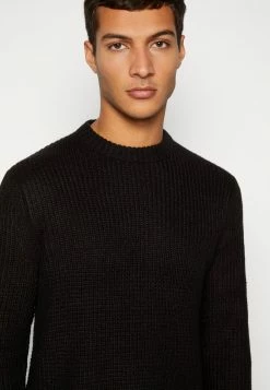 Only & Sons ONSADAM CREW - Jumper - Black -Only & Sons shop 396b5c716bba424b9f91fb5c882150dc