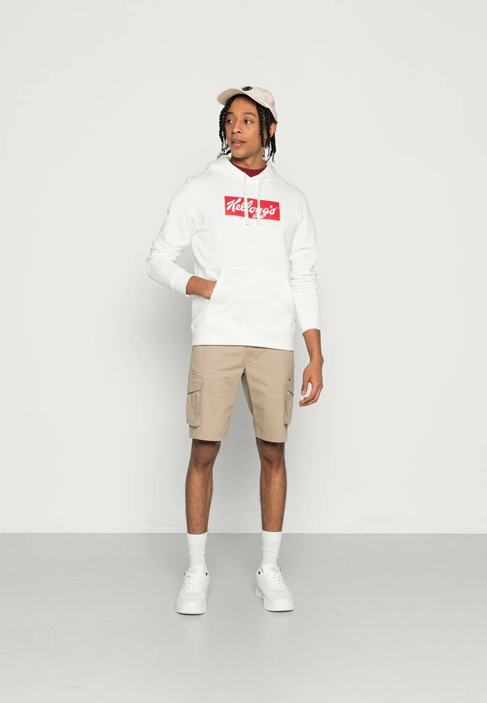 Only & Sons ONSKELLOGGS HOODIE UNISEX - Hoodie - Star White 4 Only & Sons ONSKELLOGGS HOODIE UNISEX - Hoodie - Star White - Image 2