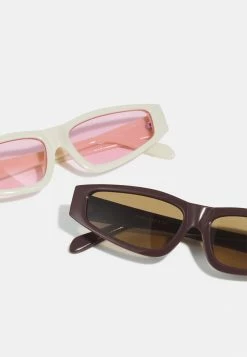 Only & Sons ONSSUNGLASSES UNISEX 2 PACK - Sunglasses - Potting Soil/beige -Only & Sons shop 3a14c020d552467c8e547b526cc22f1d