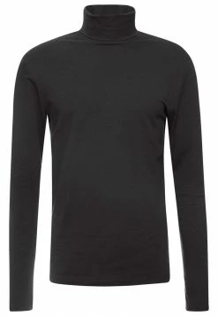 Only & Sons ONSMICHAN SLIM ROLLNECK TEE - Long Sleeved Top - Black -Only & Sons shop 3ba8c22a789447d498926e0ad1349e61