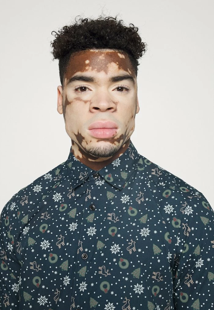 Only & Sons ONSXMAS MADO - Shirt - Dress Blues 6 Only & Sons ONSXMAS MADO - Shirt - Dress Blues - Image 4