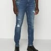 Only & Sons ONSLOOM SLIM LIFE BLUEDESTROY - Slim Fit Jeans - Blue Denim 1 Only & Sons ONSLOOM SLIM LIFE BLUEDESTROY - Slim Fit Jeans - Blue Denim -Only & Sons shop 3dd804add184410da7c40e12b9a4491c