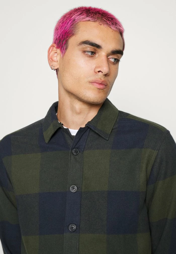 Only & Sons ONSLAIN LIFE CHECK HOODIE - Summer Jacket - Peat 7 Only & Sons ONSLAIN LIFE CHECK HOODIE - Summer Jacket - Peat - Image 5