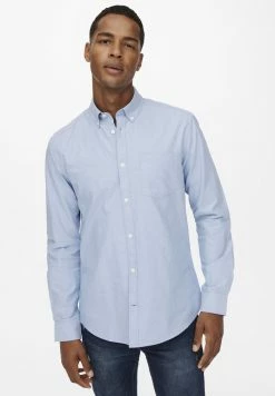 Only & Sons ONSNEIL LIFE OXFORD - Shirt - Cashmere Blue -Only & Sons shop 3ef33f61182e4d92aa537264c619cba4