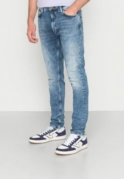 Only & Sons ONSDRAPER TAP WASHED - Jeans Tapered Fit - Blue Denim
