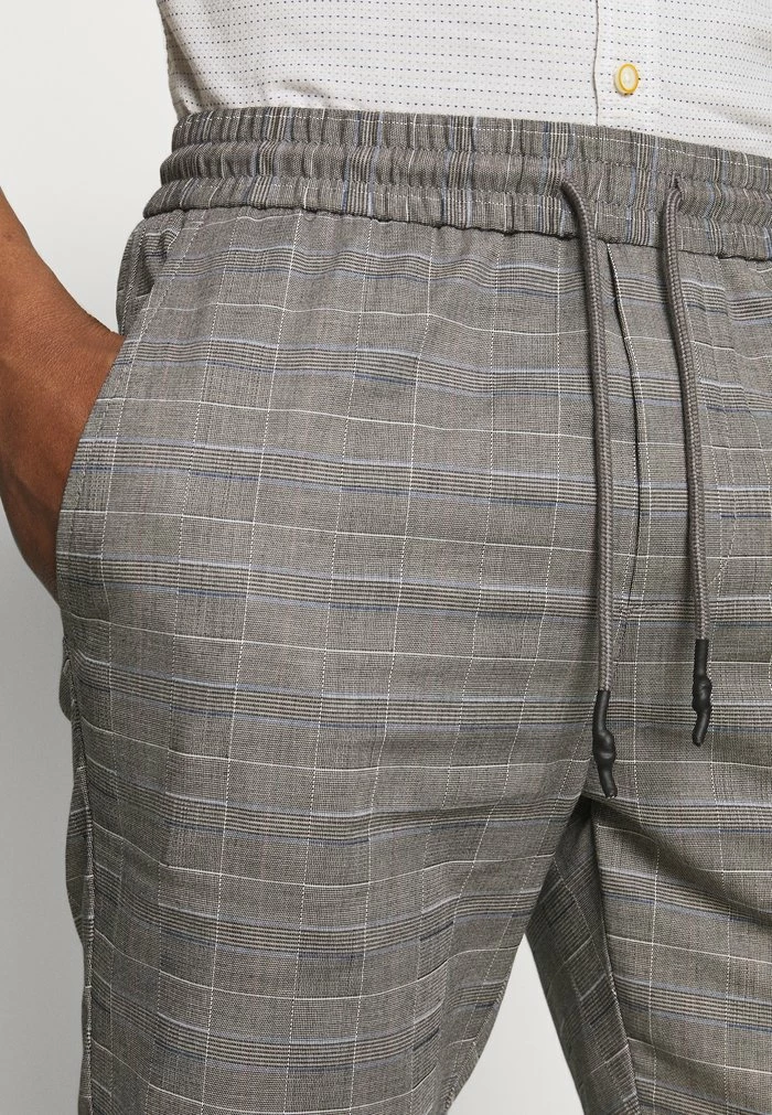 Only & Sons ONSLINUS LIFE CHECK - Shorts - Medium Grey Melange 7 Only & Sons ONSLINUS LIFE CHECK - Shorts - Medium Grey Melange - Image 5