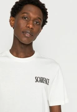 Only & Sons ONSJAKE SCARFACE TEE - Print T-shirt - Cloud Dancer -Only & Sons shop 43fa3d0e28f947269b5a02527f2d1a5e