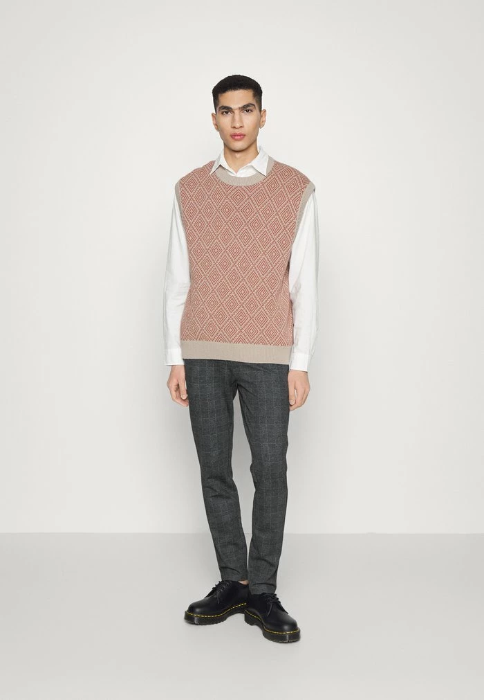 Only & Sons ONSMARK CHECK PANTS - Trousers - Rosin 4 Only & Sons ONSMARK CHECK PANTS - Trousers - Rosin - Image 2