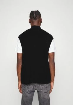 Only & Sons ONSPHIL VEST - Waistcoat - Black -Only & Sons shop 44ba02a94c934f6cae9df43754429cfa