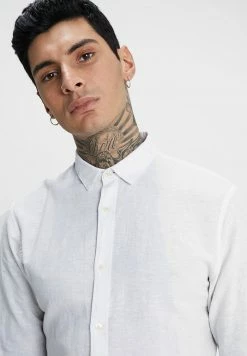 Only & Sons ONSCAIDEN SOLID - Shirt - White -Only & Sons shop 4545358149b2499890077e5ba4f6821c
