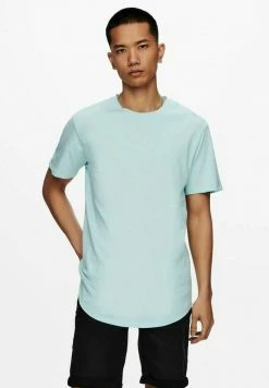 Only & Sons ONSMATT LIFE LONGY - Basic T-shirt - Blue Glow