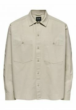 Only & Sons Shirt - Beige -Only & Sons shop 46320f831c014ba0af9d76e57fedabf7