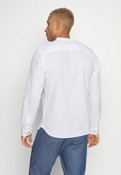 Only & Sons ONSCAIDEN HALF PLACKET - Shirt - White -Only & Sons shop 46441ef50bc24758b2862331094a325e