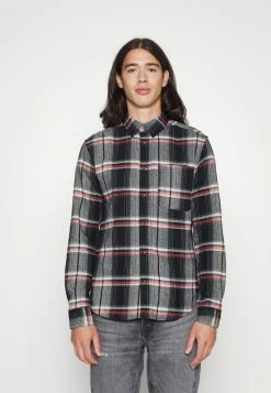 Only & Sons ONSTAM CHECK SHIRT - Shirt - Dark Navy