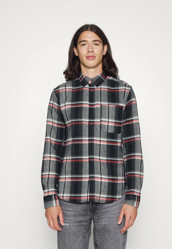Only & Sons ONSTAM CHECK SHIRT - Shirt - Dark Navy 3 Only & Sons ONSTAM CHECK SHIRT - Shirt - Dark Navy