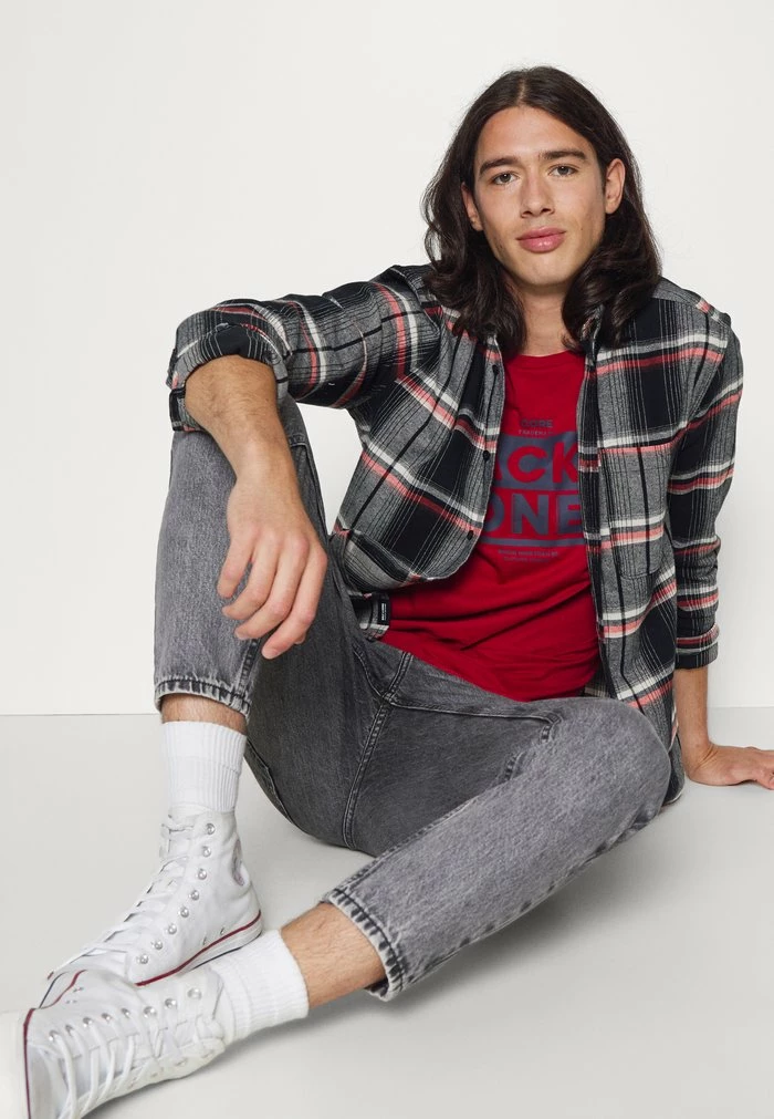 Only & Sons ONSTAM CHECK SHIRT - Shirt - Dark Navy 6 Only & Sons ONSTAM CHECK SHIRT - Shirt - Dark Navy - Image 4