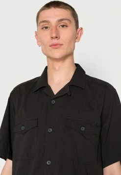 Only & Sons ONSLENNY SHIRT - Shirt - Black -Only & Sons shop 485866a5dced476083ac84f7dfb6be69