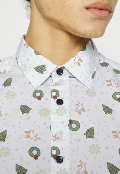 Only & Sons ONSXMAS MADO - Shirt - White -Only & Sons shop 4b10c2269a514115a9bbbad47929dbc4