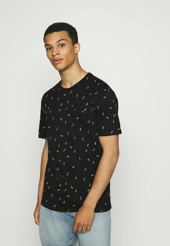 Only & Sons ONSPROVE DITSY TEE - Print T-shirt - Black 3 Only & Sons ONSPROVE DITSY TEE - Print T-shirt - Black