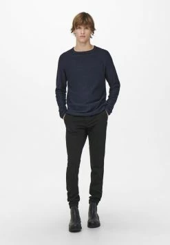 Only & Sons ONSDEXTOR WASH RAGLAN - Jumper - Dark Navy