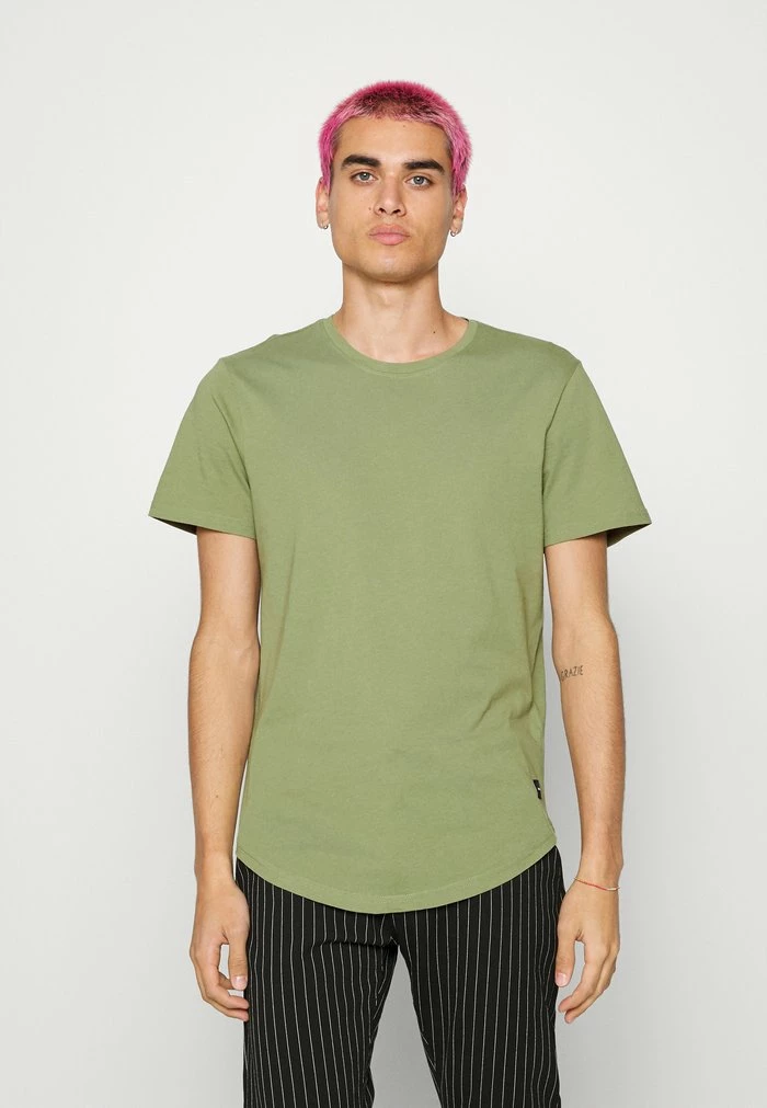 Only & Sons ONSMATT LIFE LONGY TEE - Basic T-shirt - Oil Green 3 Only & Sons ONSMATT LIFE LONGY TEE - Basic T-shirt - Oil Green