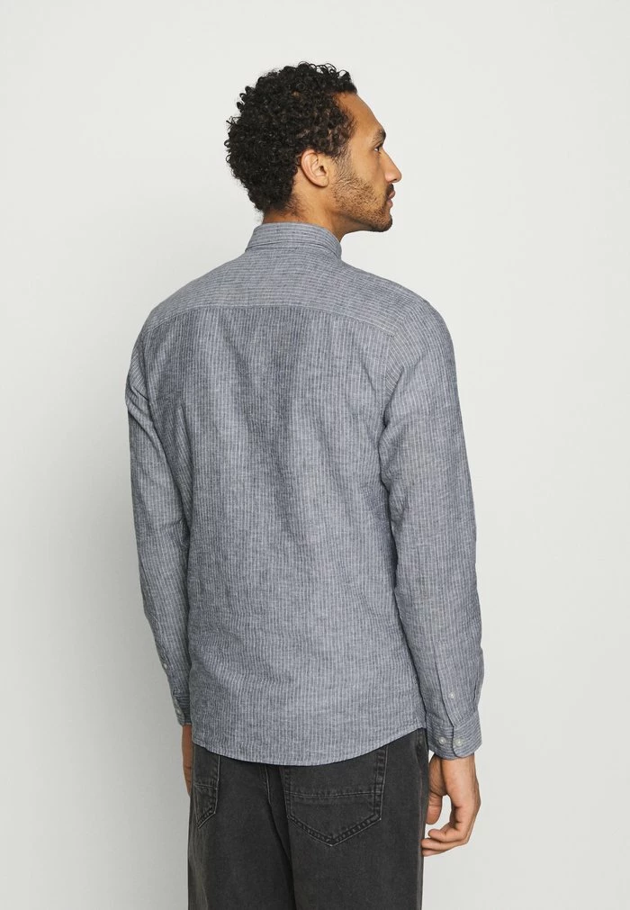 Only & Sons ONSCAIDEN STRIPE - Shirt - Mottled Grey 5 Only & Sons ONSCAIDEN STRIPE - Shirt - Mottled Grey - Image 3