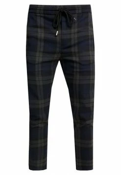 Only & Sons ONSLINUS CHECK PANT - Trousers - Dark Navy -Only & Sons shop 4ef0cde50383451aa4970748d7034d94