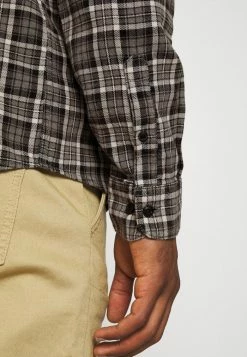 Only & Sons ONSMATTER LIFE CHECK - Shirt - Grey Pinstripe -Only & Sons shop 4eff45a94cff441f85e47a812746a4ca