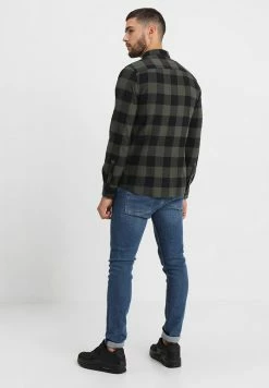 Only & Sons ONSGUDMUND LIFE CHECKED SHIRT - Shirt - Forest Night -Only & Sons shop 4f4819dd77db41f3a5d9355eadccf9f5