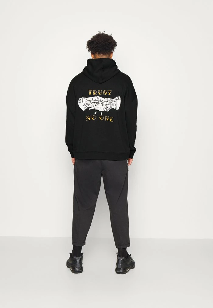 Only & Sons ONSDAVE OLD SCHOOL HOODIE - Sweatshirt - Black 5 Only & Sons ONSDAVE OLD SCHOOL HOODIE - Sweatshirt - Black - Image 3