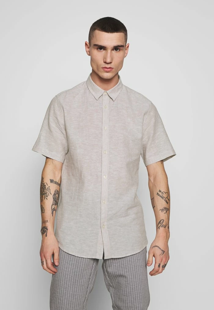 Only & Sons ONSCAIDEN SHIRT - Shirt - Chinchilla 3 Only & Sons ONSCAIDEN SHIRT - Shirt - Chinchilla
